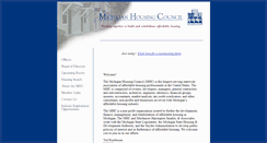 Desktop Screenshot of mihousingcouncil.com